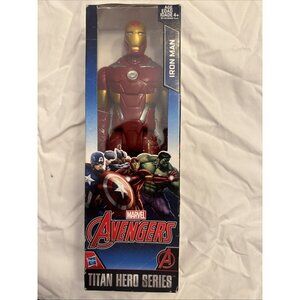 Marvel Avengers Titan Hero Series Iron Man 12" Figure 2015 Hasbro Movie New